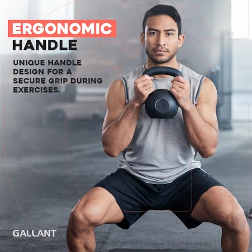 Heavy Cast Iron Kettlebell Set for Full Body Workout