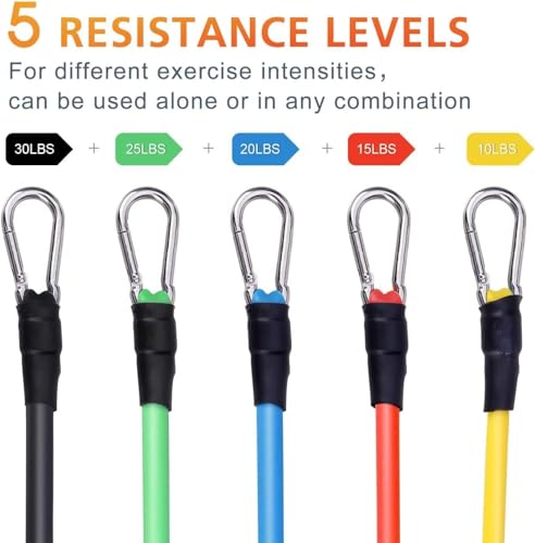 Strength Training Resistance Bands Set for Home Workout