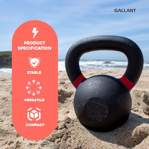 Heavy Cast Iron Kettlebell Set for Full Body Workout
