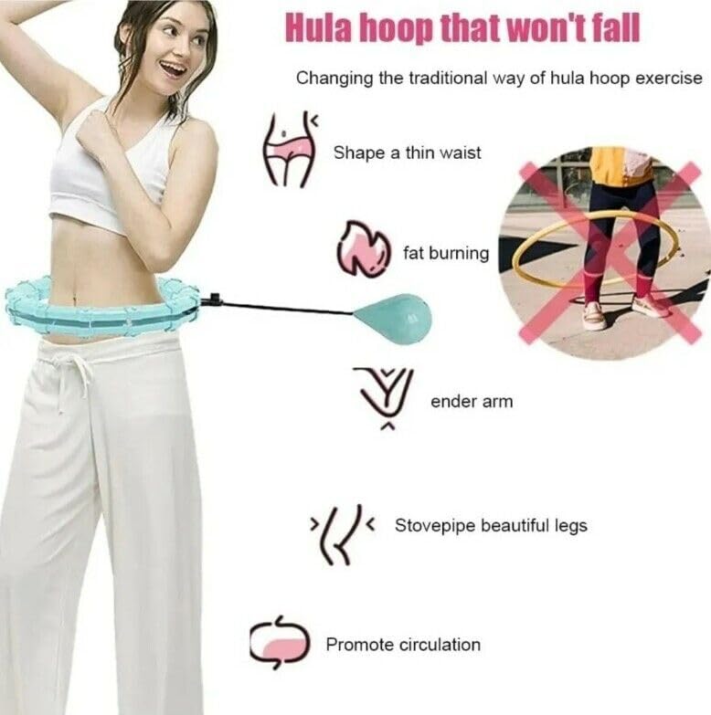 Adjustable Smart Hula Ring for Adult Waist Exercise