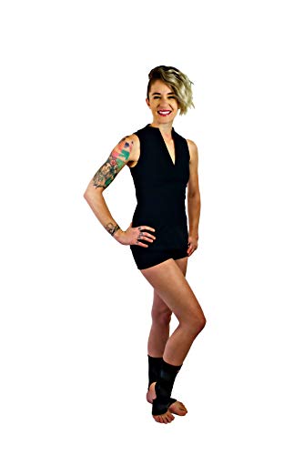 Ankle Protectors with Gripping Tack Strips for Pole Dancing