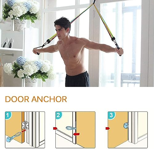 Strength Training Resistance Bands Set for Home Workout
