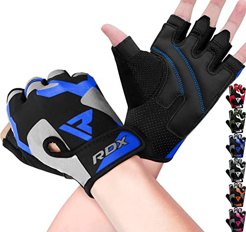 RDX Weight Lifting Gloves: Padded Palm Protection, Elasticated