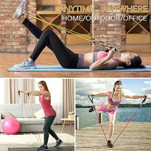 Strength Training Resistance Bands Set for Home Workout