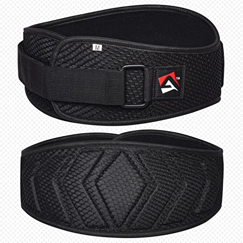 AQF Neoprene Weightlifting Belt - 6" Wide, Double-Padded