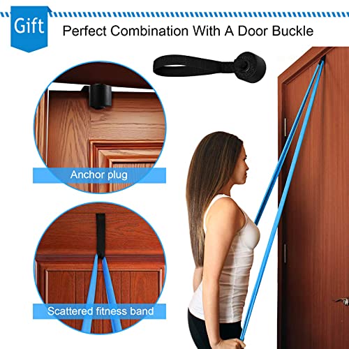 Professional Latex Resistance Bands Set for Home & Gym