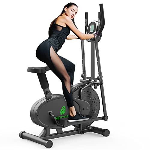 2-in-1 Elliptical Cross Trainer Exercise Bike
