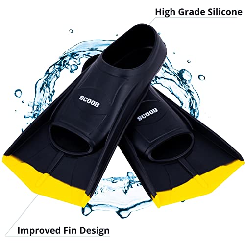 Swim Training Fins Travel Size for Diving/Snorkeling Pool