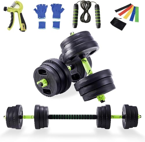 20KG 3in1 Dumbbells Set - Home Fitness Muscle Building
