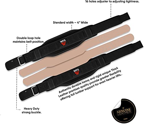 Neoprene Weight Lifting Belt for Strength Training