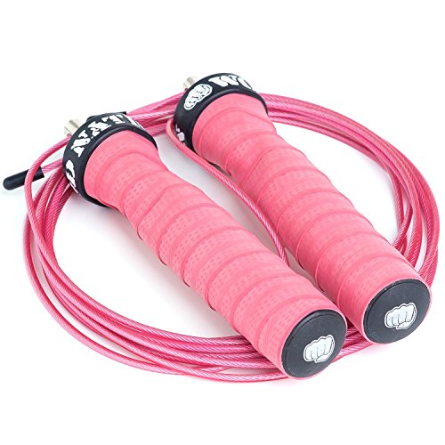 Adults Fitness Jump Rope for Boxing - WODNation (Pink)