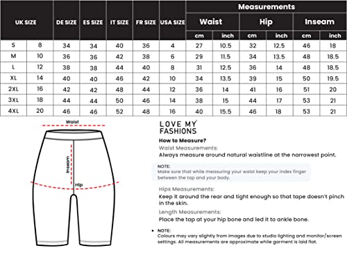 Love My Fashions® Women's High Waisted Butt Lifting Shorts