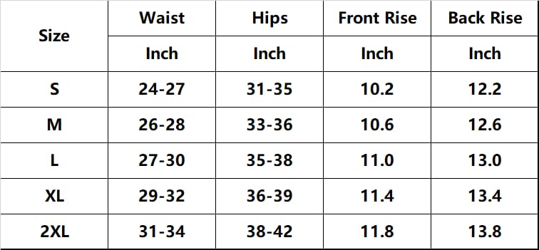 High Waisted Women's Fitness Shorts - Red XL