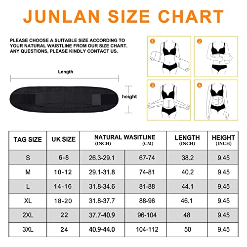 Junlan Women's Waist Trainer Corset for Slimming and Control