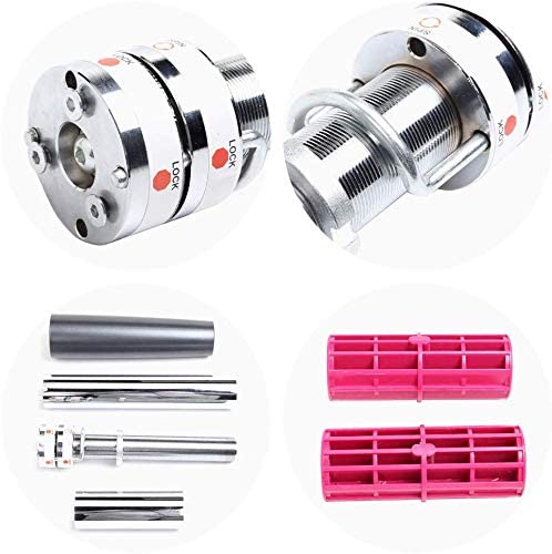 HETHRONE 50mm Professional Spinning Dance Pole for Home