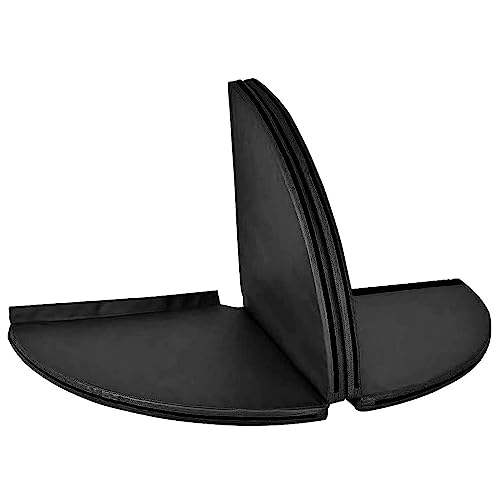 Foldable Circular Dance Pole Mat for Home Fitness Gym