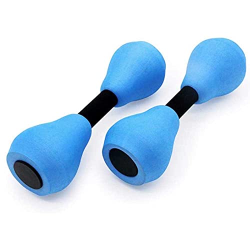 Blue Foam Water Dumbbells for Pool Aerobics