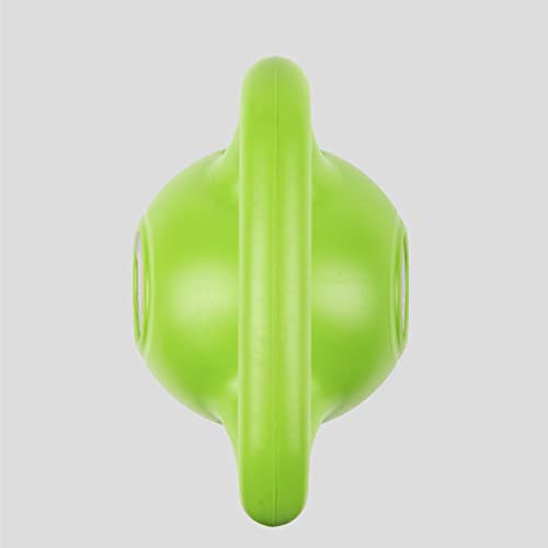 4KG Green Vinyl Kettlebell - Strength & Cardio Training