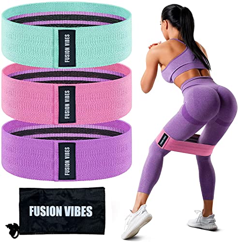 Fabric Resistance Bands for Glutes and Legs Training