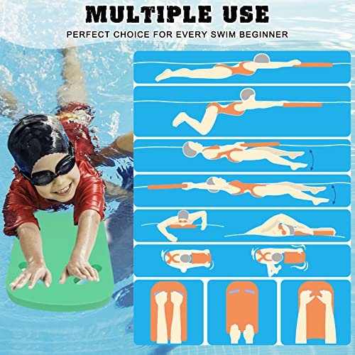 Green Anti-Slip Swimming Kickboard for Children Training