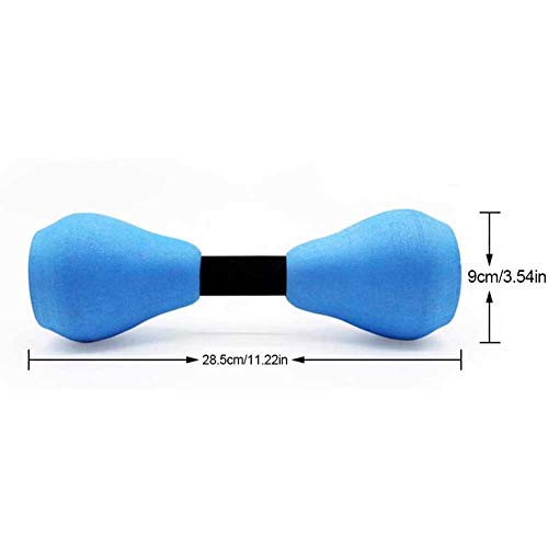Blue Foam Water Dumbbells for Pool Aerobics