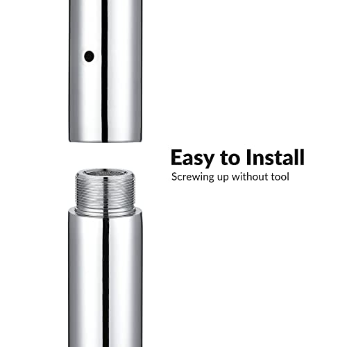 Chrome Dancing Pole Extension for Professional Pole Fitness