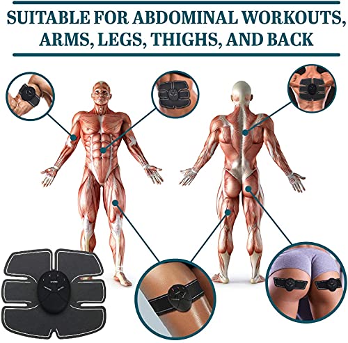 EMS Muscle Stimulator for Abs, Arms, Legs Workout