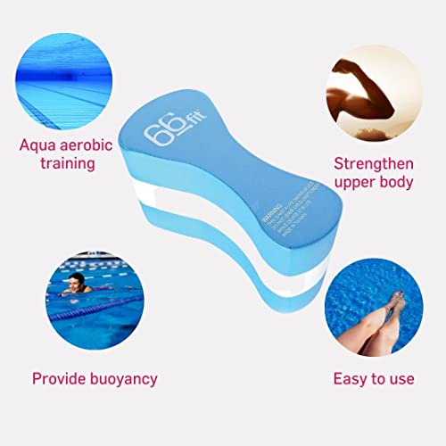 66fit Elite Swimming Pull Buoy - Pool Training Aid