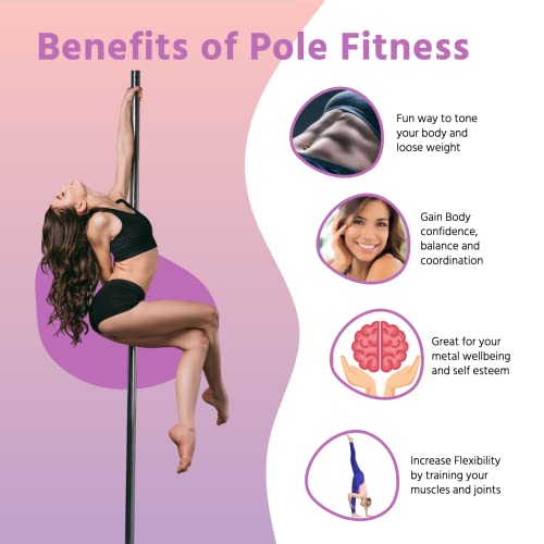 Premium Octagon Base Pole Dancing Pole for Home