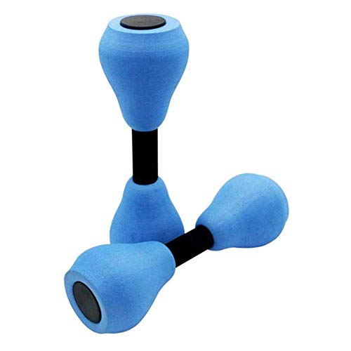 Blue Foam Water Dumbbells for Pool Aerobics