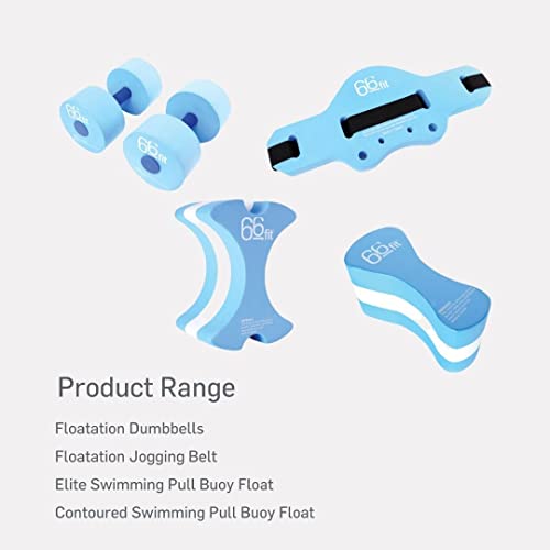 66fit Elite Swimming Pull Buoy - Pool Training Aid