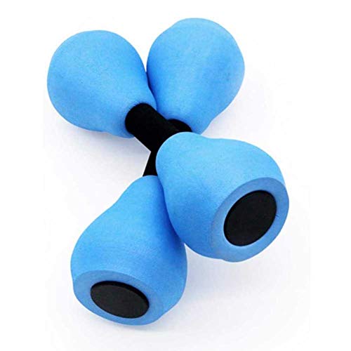 Blue Foam Water Dumbbells for Pool Aerobics