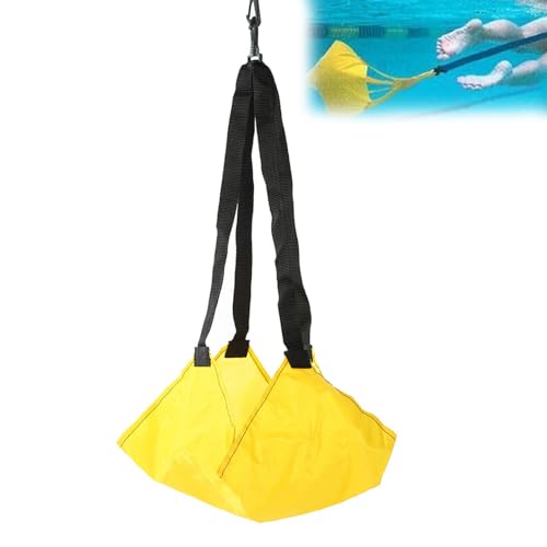 Swim Strength Training Belt with Parachute for Pool