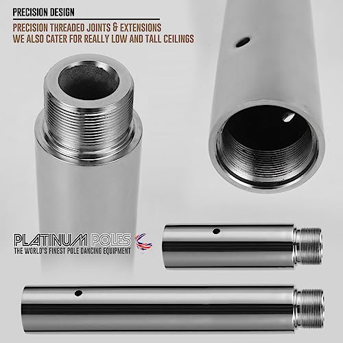 Platinum Poles Pro Spinning/Static Pole for Pole Dancing