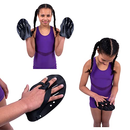 Adult and Kids Pull Buoy + Hand Paddles Set