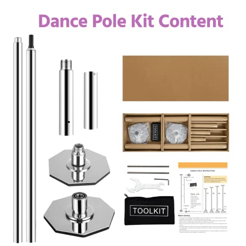 Premium Octagon Base Pole Dancing Pole for Home