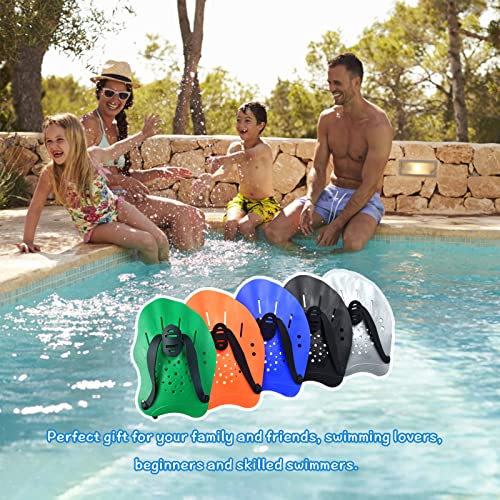 Adjustable Strap Hand Paddles for Swimming - Power Training