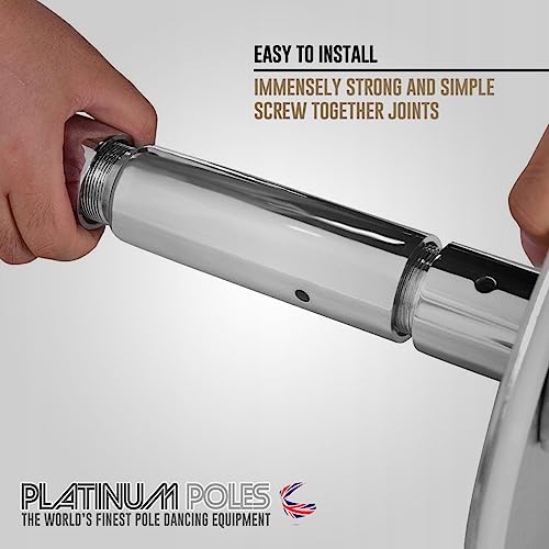 Platinum Poles Pro Spinning/Static Pole for Pole Dancing