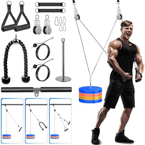 Lyndwin Cable Pulley System for Home Gym Workouts