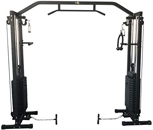 X 180kg Cable Crossover Machine with Pull Up Bar