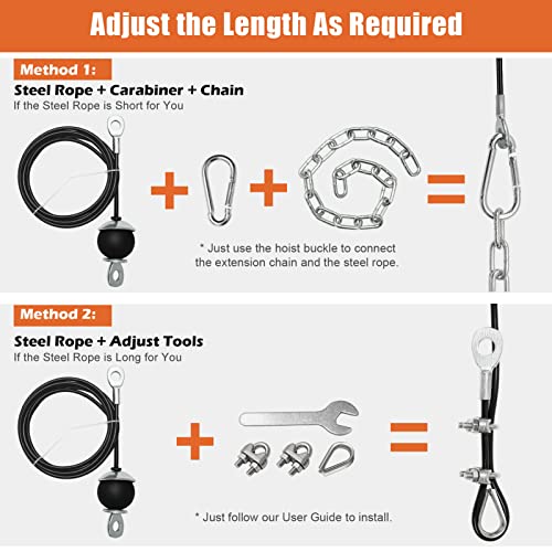 Home Gym Weight Pulley System for Full-Body Workouts