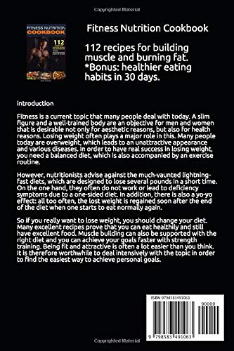 Muscle-Building Cookbook: 112 Recipes for Burning Fat & More