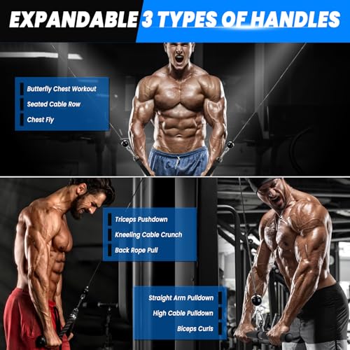 Lyndwin Cable Pulley System for Home Gym Workouts