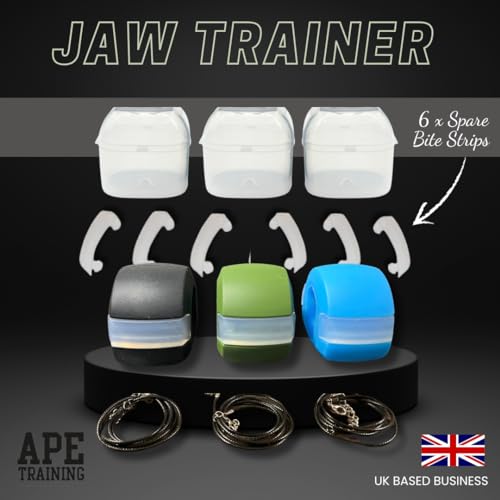 APE Training Jaw Exerciser - 3 Pack, 3 Levels