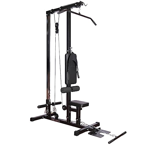 GYM MASTER Stationary Lat Pulldown Machine with Extra Pulley