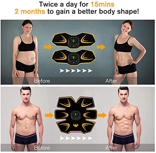 Moonssy ABS Trainer Stimulator for Men & Women