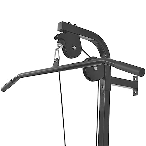 vidaXL Wall-mounted Home Gym Pulleys Cable Pull-up Station