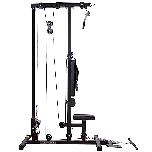 GYM MASTER Stationary Lat Pulldown Machine with Extra Pulley