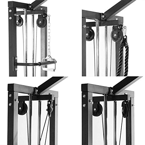 X 180kg Cable Crossover Machine with Pull Up Bar