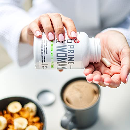 PhD Nutrition Prime Woman | 24 Vitamins, Nootropics & Gut-Friendly Spores